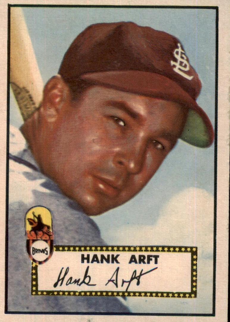 1952 Topps Baseball Hank Arft #284 PSA 6