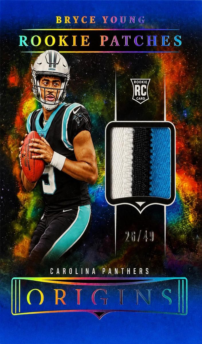 2023 Panini Origins Football Blue Bryce Young #RP-BY