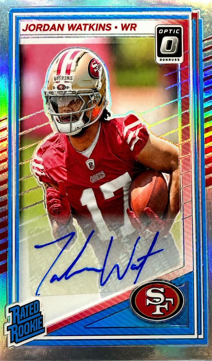 2025 Donruss Optic Football Holo Jordan Watkins #289