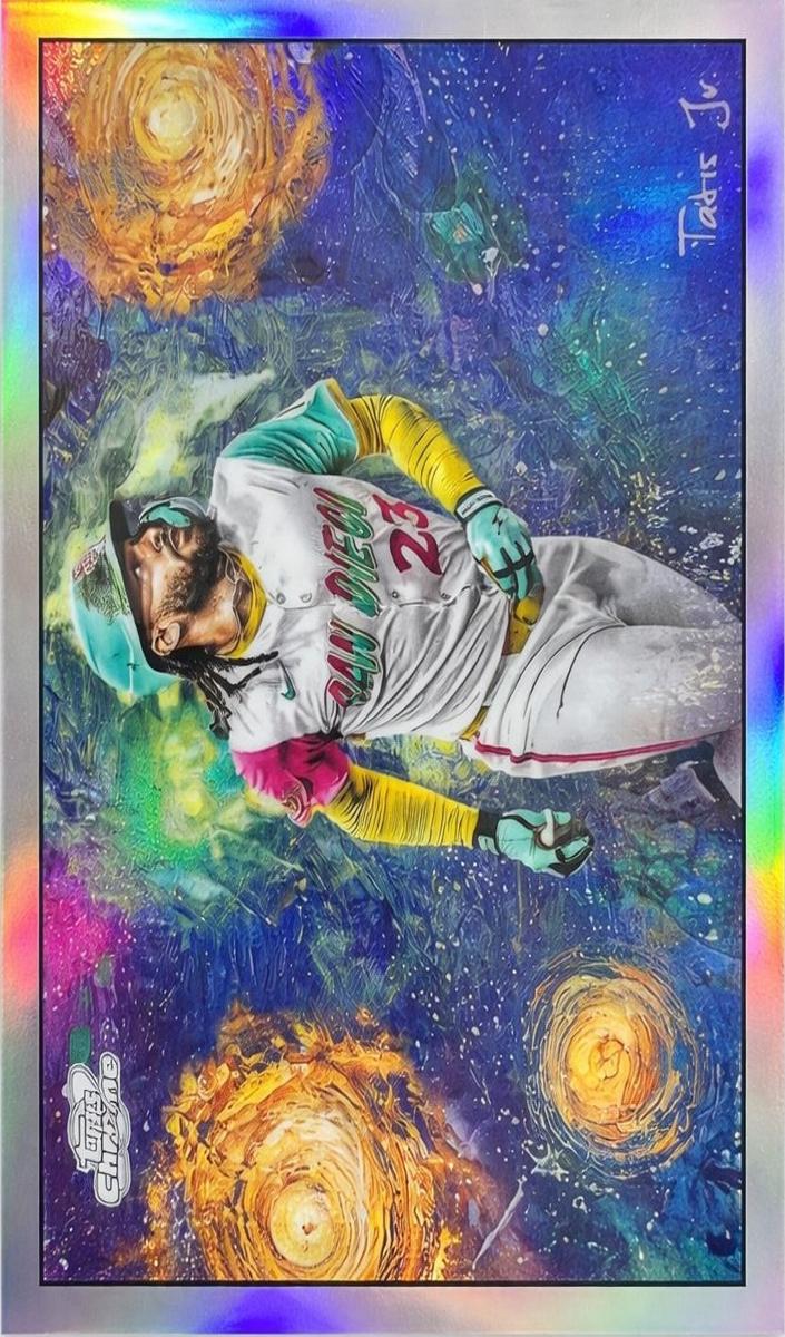 2025 Topps Cosmic Chrome Baseball Fernando Tatis Jr. #STN-16 PSA 9