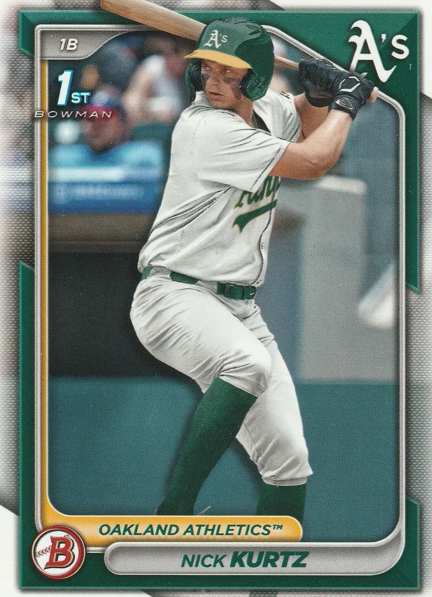 2024 Bowman Draft Baseball Nick Kurtz #BD-56 PSA 10