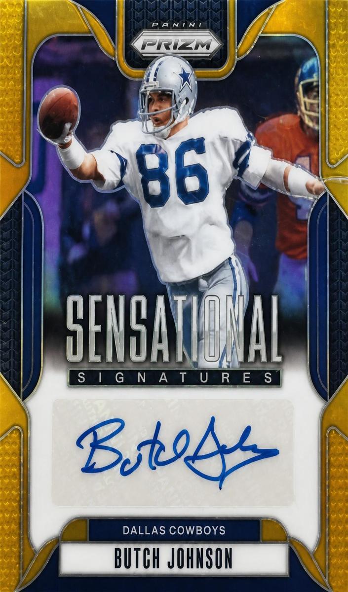 2024 Panini Prizm Football Gold Butch Johnson #SS-BJN