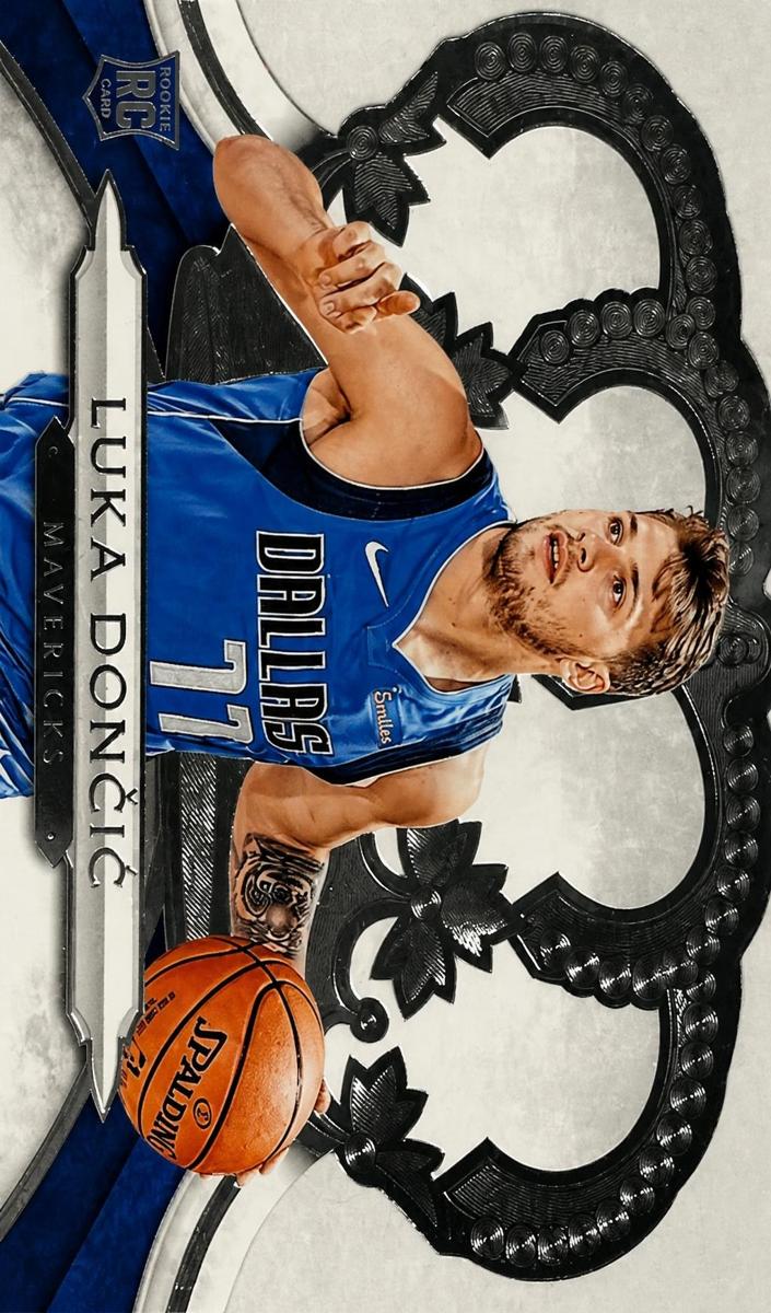 2018 Panini Crown Royale Basketball Luka Doncic #63 PSA 9