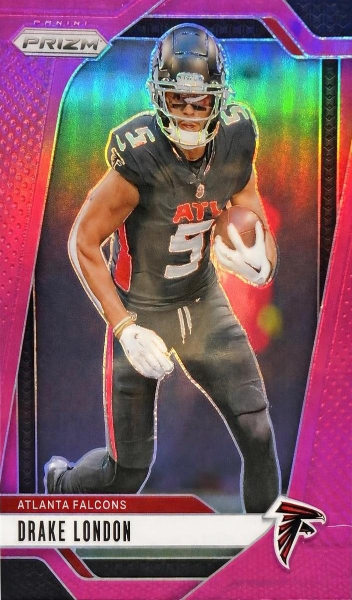 2024 Panini Prizm Football Pink Drake London #12