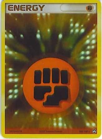 2007 Pokemon EX Power Keepers Fighting Energy #108