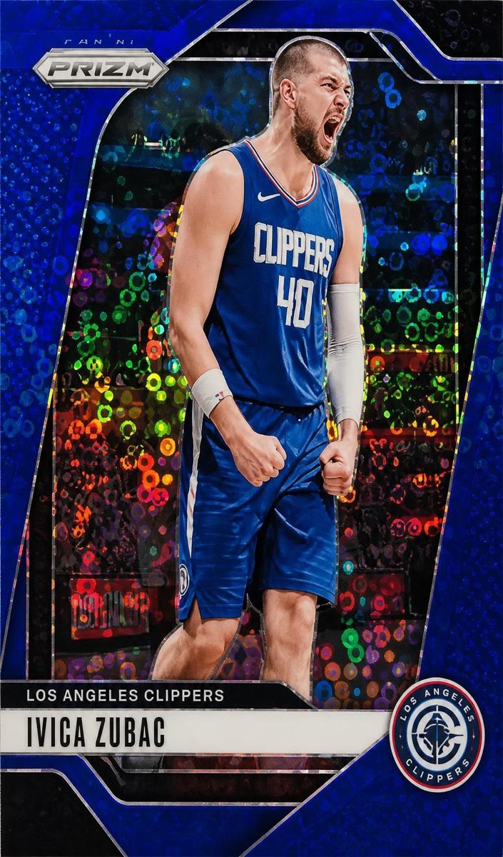 2024 Panini Prizm Basketball Fast Break Blue Ivica Zubac #39