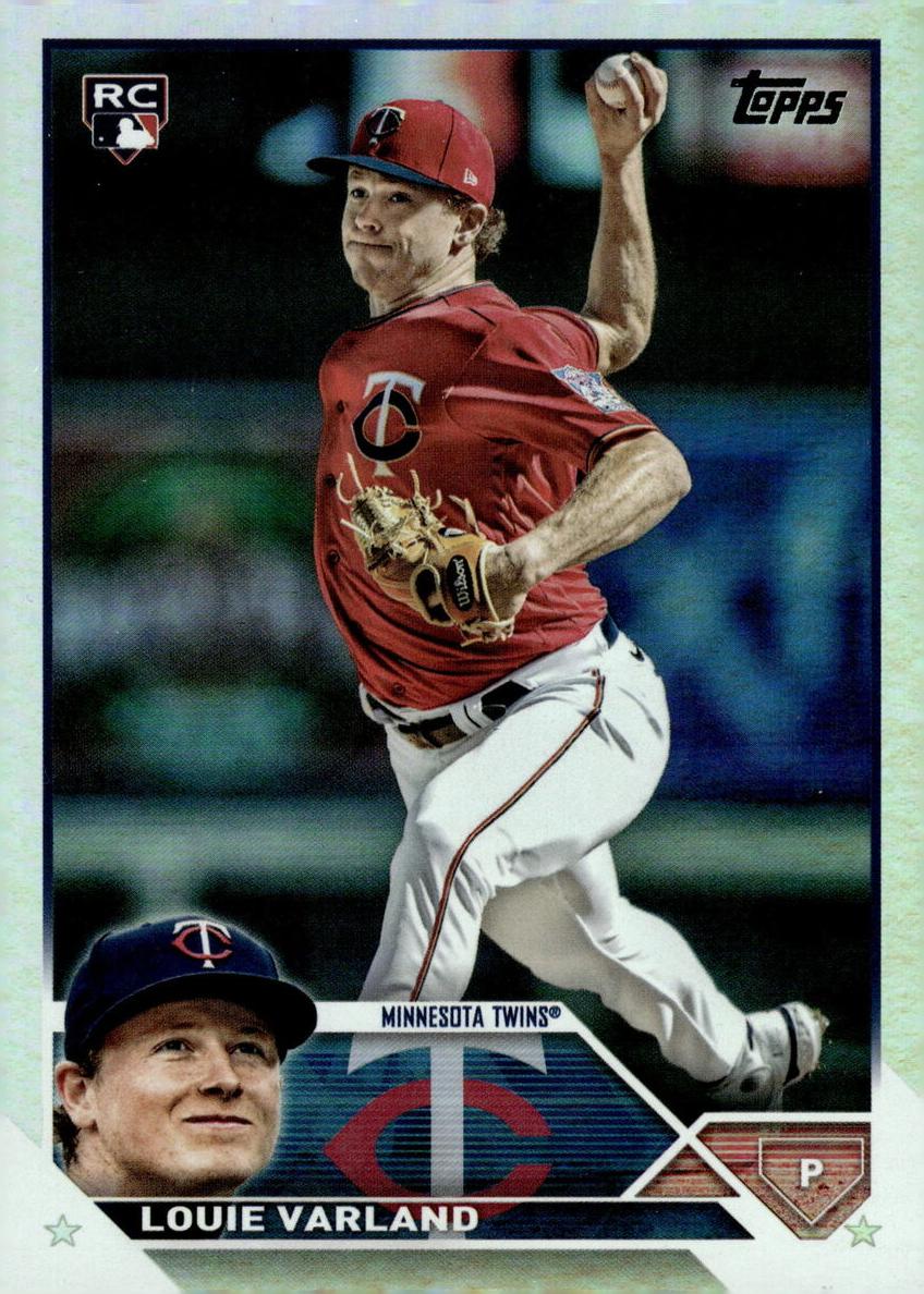2023 Topps Baseball Rainbow Foil Louie Varland #441