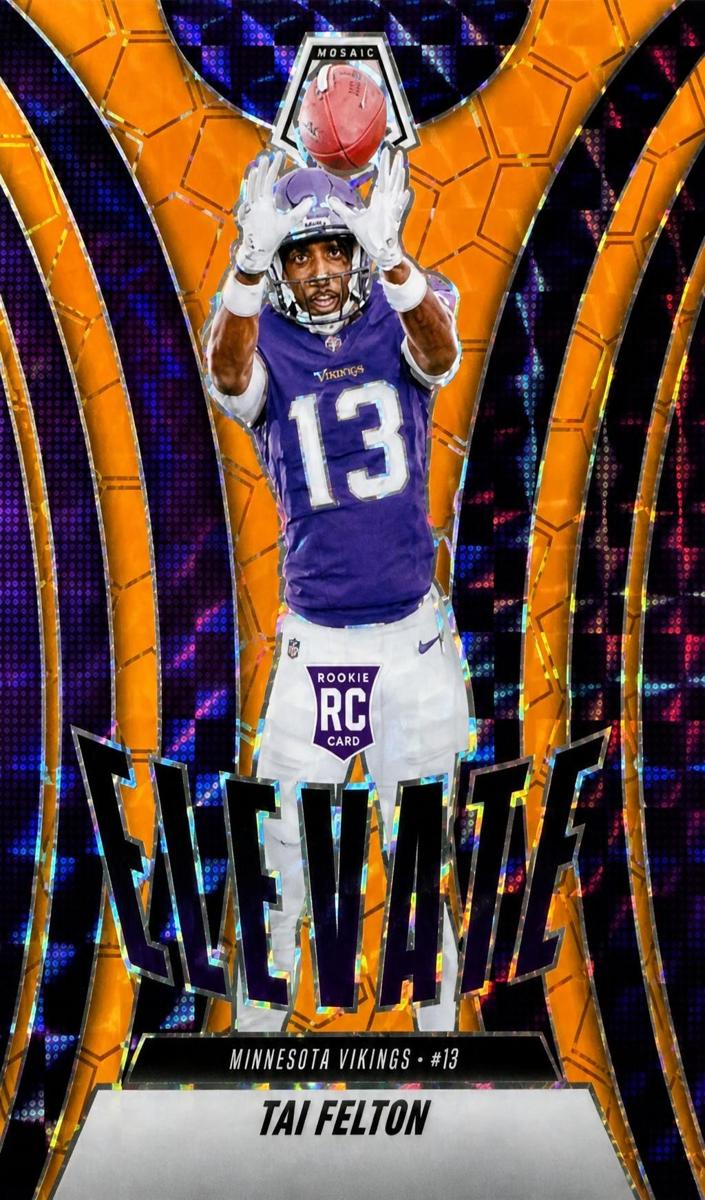 2025 Panini Mosaic Football Tai Felton #5