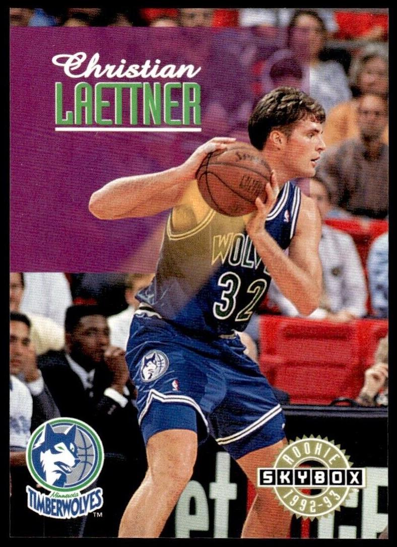 1992 Skybox Basketball Christian Laettner #369