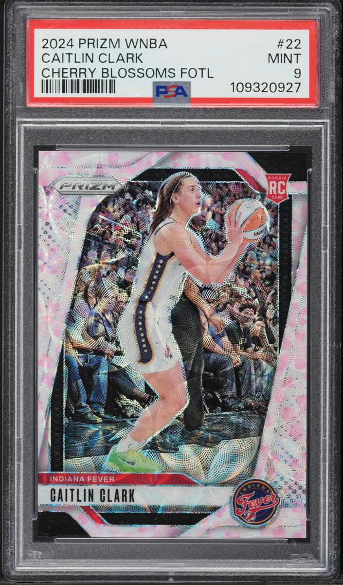 2024 Panini Prizm WNBA Basketball Cherry Blossom FOTL Caitlin Clark #22