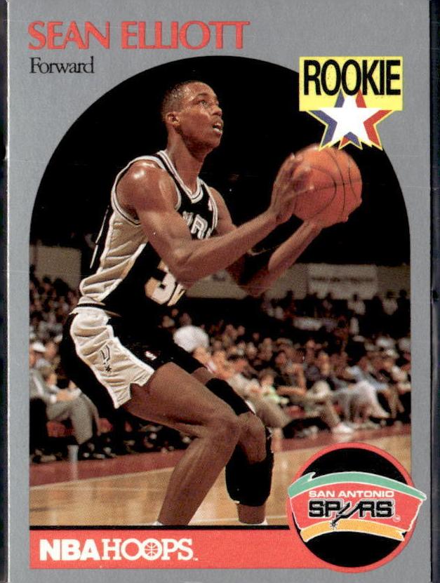 1990 Hoops Basketball Sean Elliott #267 PSA 10