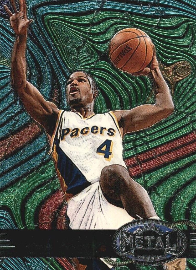 1997 Metal Universe Basketball Travis Best #43