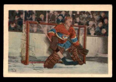 1952 Parkhurst Hockey Gerry McNeil #12 PSA 7