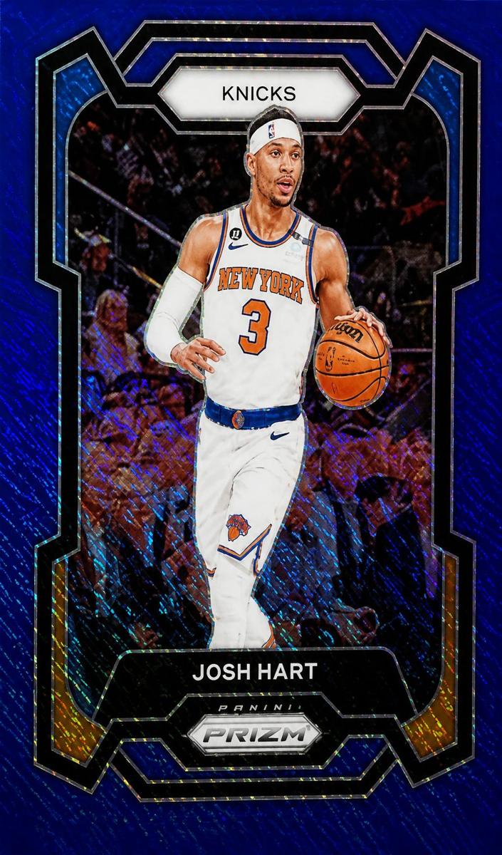 2023 Panini Prizm Basketball Blue Shimmer FOTL Josh Hart #260 PSA 10