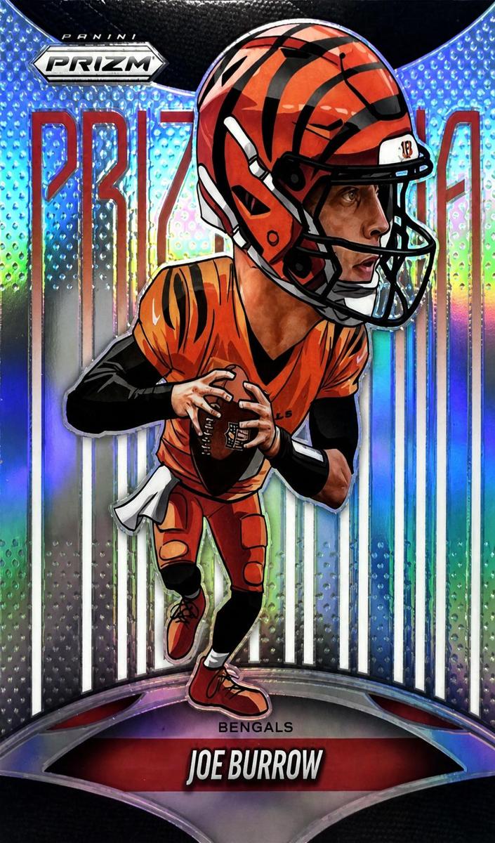 2025 Panini Prizm Football Joe Burrow #6 PSA 9