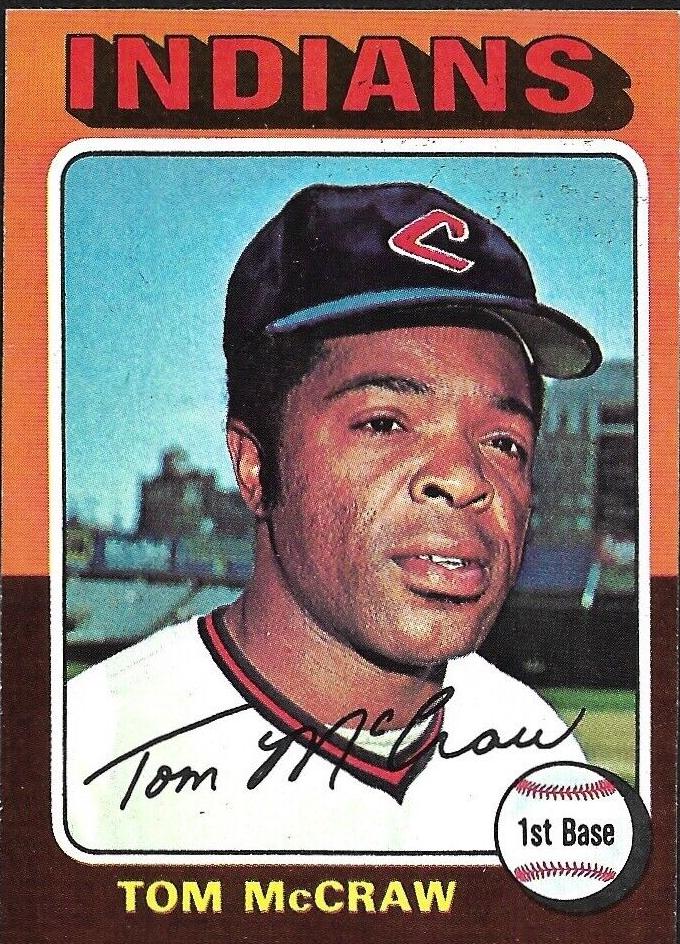 1975 Topps Mini Baseball Tom McCraw #482