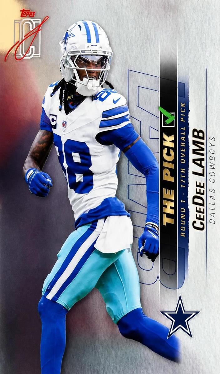 2025 Topps Signature Class Football CeeDee Lamb #TP-9