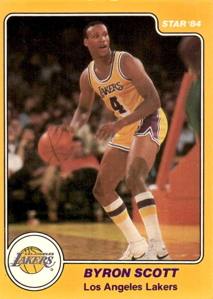 1983 Star Basketball Byron Scott #22 BGS 8