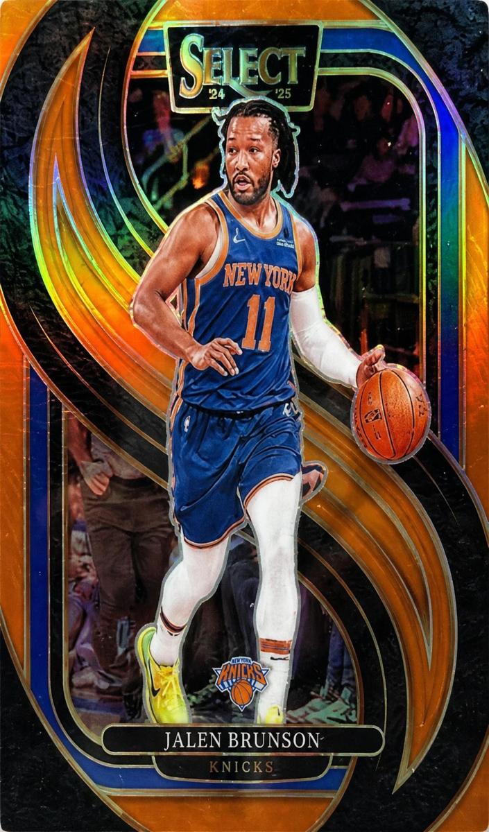2024 Panini Select Basketball Orange Jalen Brunson #151 PSA 10