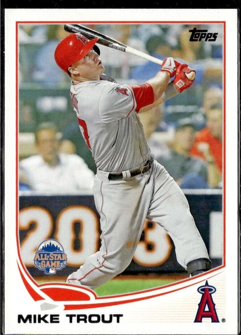 2013 Topps Update Baseball Mike Trout #US300 PSA 8.5