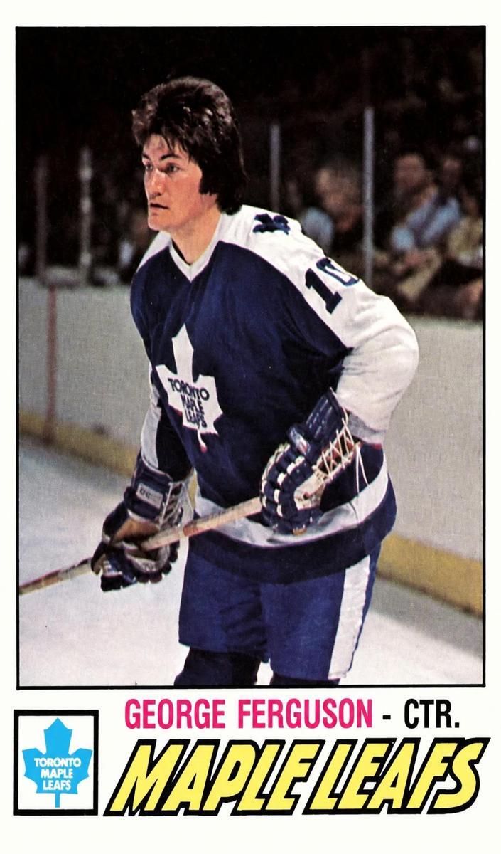 1977 O-Pee-Chee Hockey George Ferguson #266