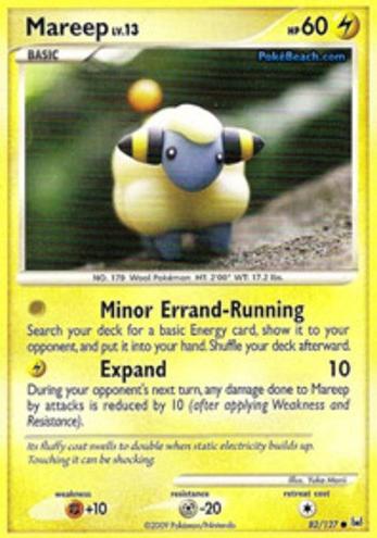 2009 Pokemon Platinum Mareep #82