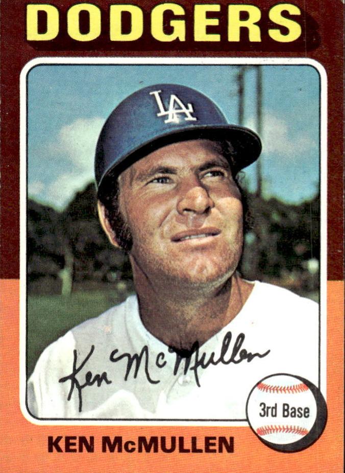 1975 Topps Baseball Ken McMullen #473 PSA 9
