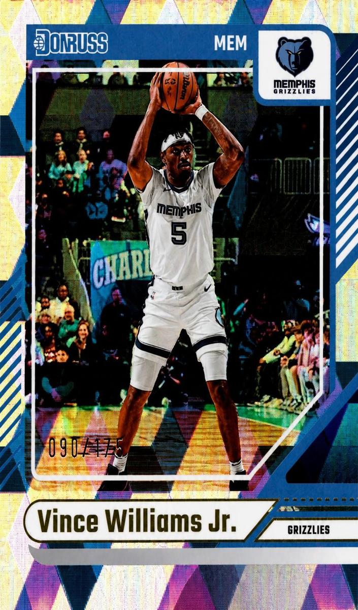 2024 Panini Donruss Basketball Cubic Vince Williams Jr. #61