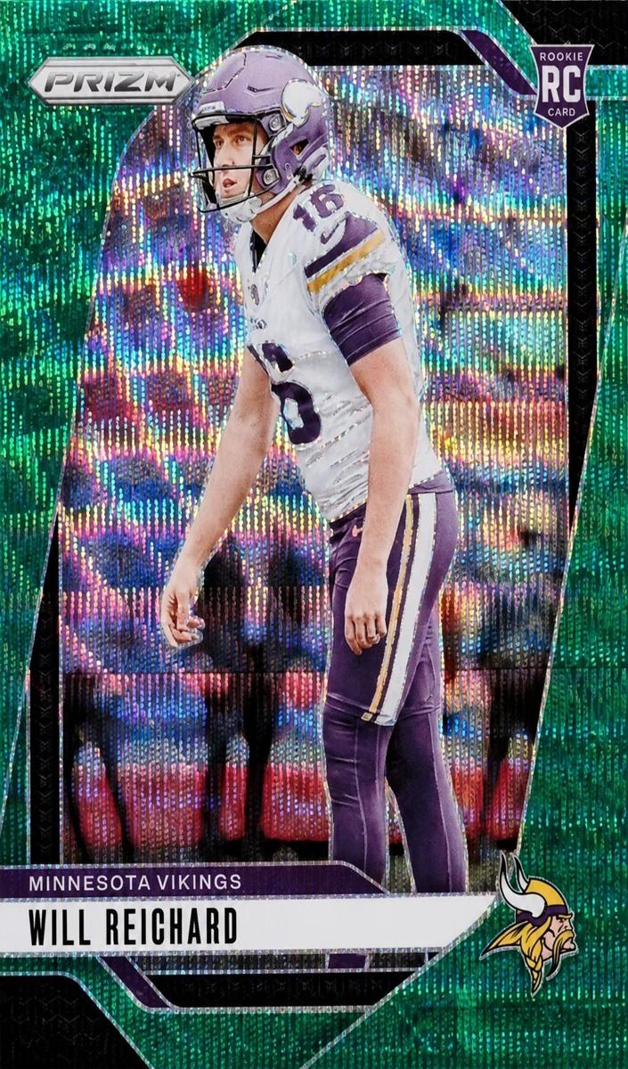 2024 Panini Prizm Football Green Wave Will Reichard #396