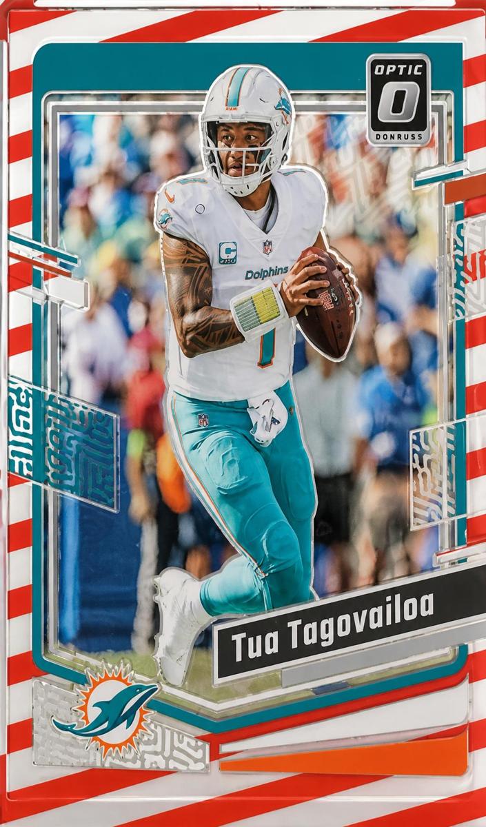 2023 Donruss Optic Football Freedom Tua Tagovailoa #118