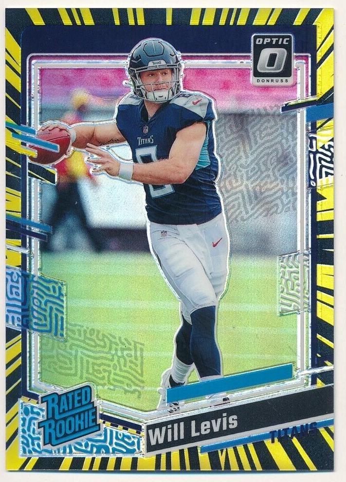 2023 Donruss Optic Football Electricity Will Levis #298