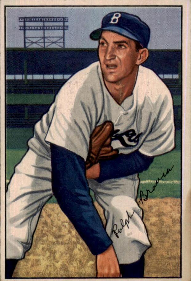 1952 Bowman Baseball Ralph Branca #96 PSA 6