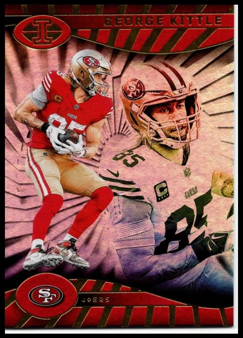 2024 Panini Illusions Football Retail George Kittle #79 CGC 9