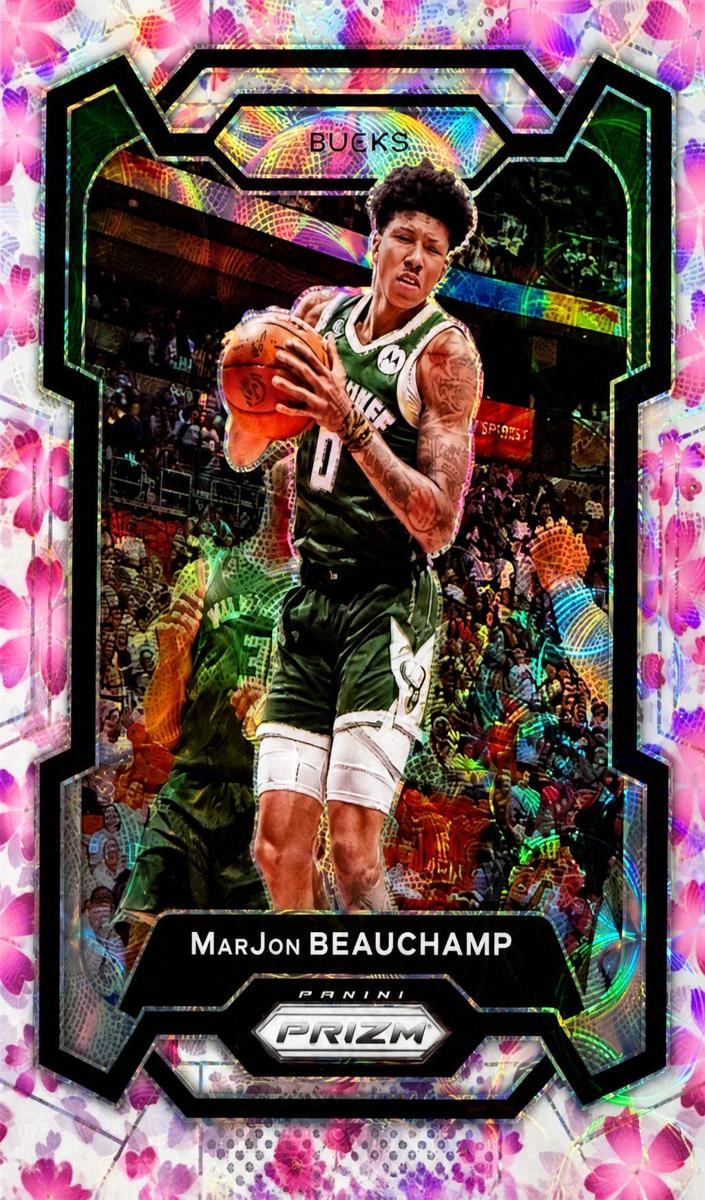 2023 Panini Prizm Basketball Choice Cherry Blossom MarJon Beauchamp #259