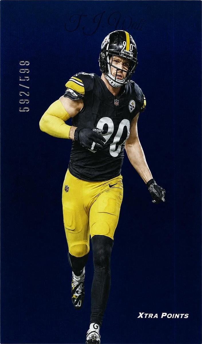 2024 Panini Prestige Football Blue Xtra Points T.J. Watt #253
