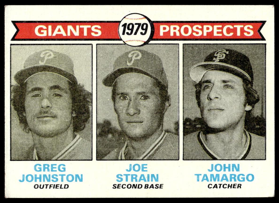 1979 Topps Baseball Giants Prospects #726 PSA 9