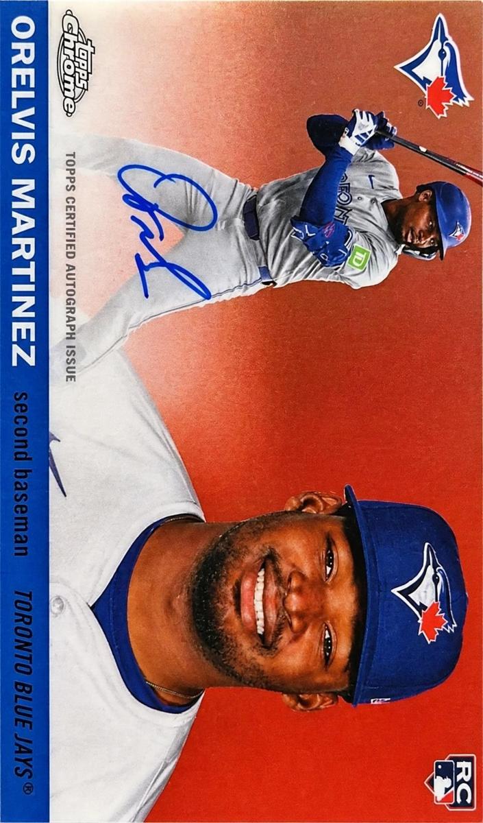 2025 Topps Chrome Platinum Baseball Orelvis Martinez #CPA-OM