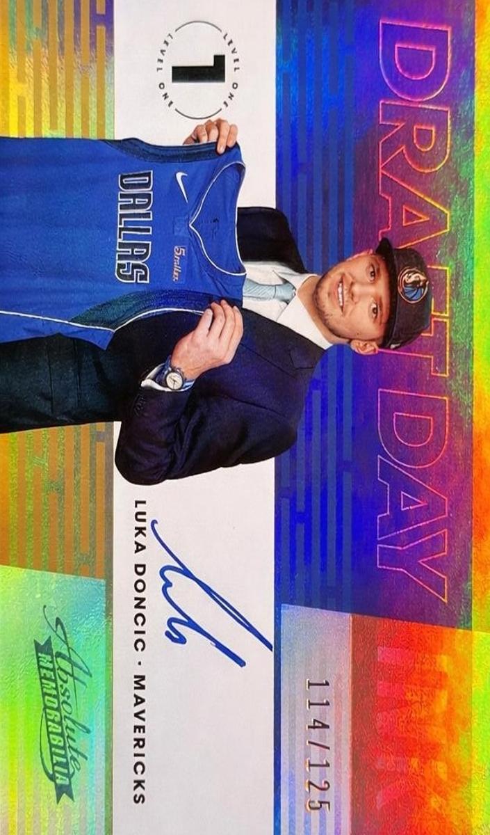 2018 Panini Absolute Basketball Level 1 Luka Doncic #DD-LDC