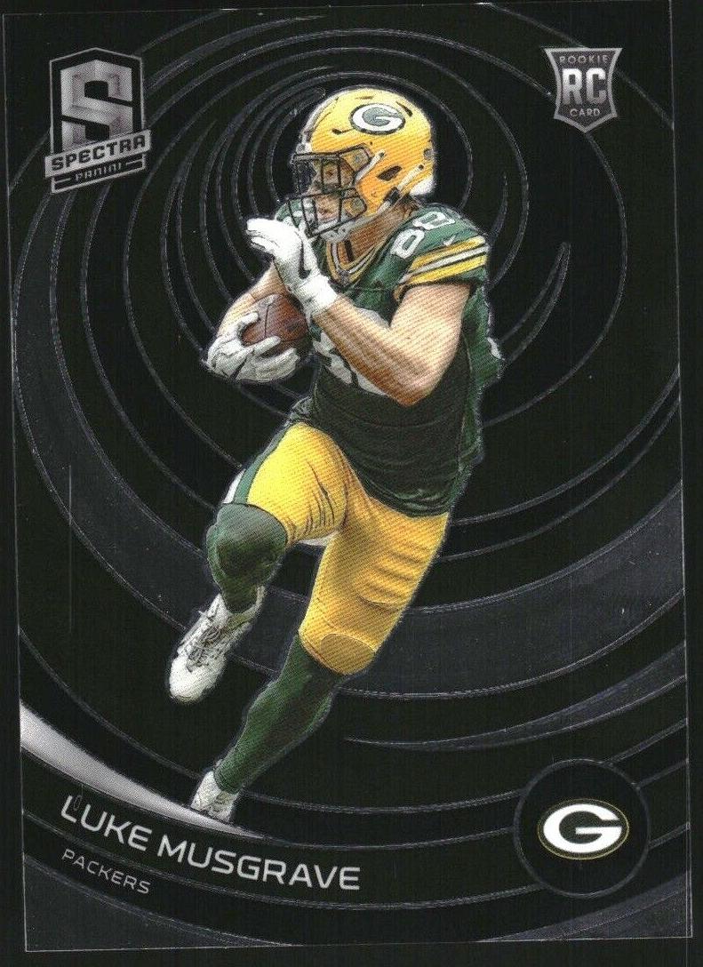 2023 Panini Spectra Football Luke Musgrave #145