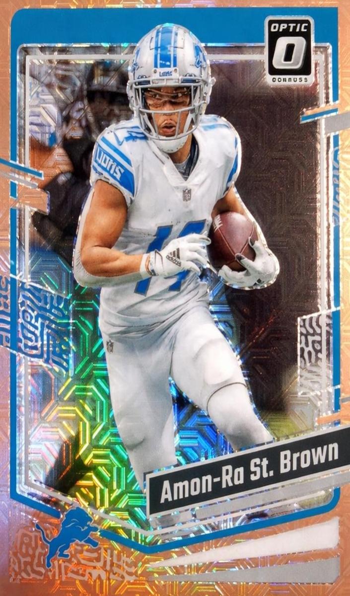 2023 Donruss Optic Football Bronze Mojo Amon-Ra St. Brown #59