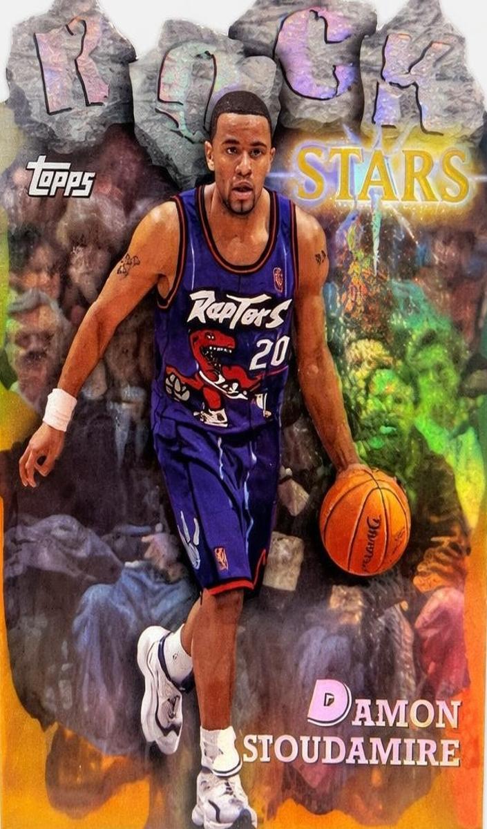 1997 Topps Basketball Refractor Damon Stoudamire #RS17 PSA 10