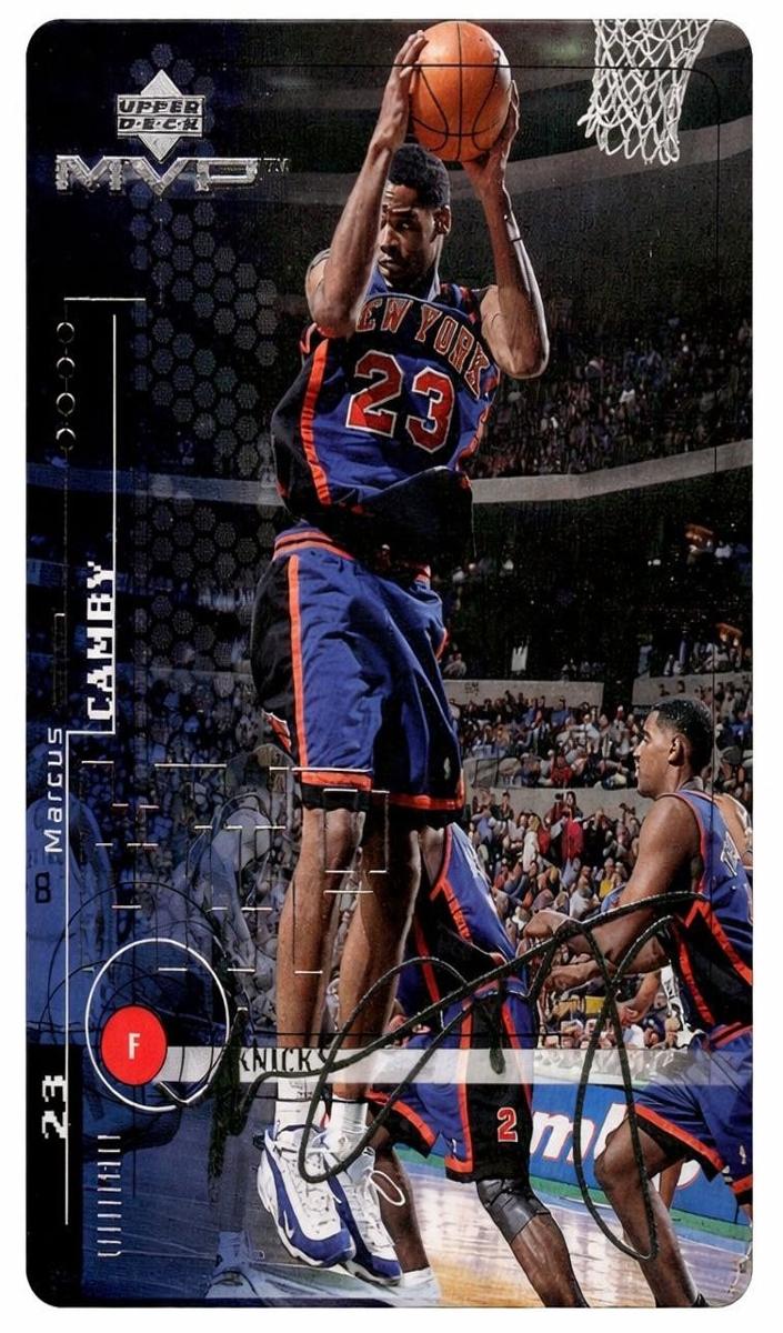 1999 Upper Deck MVP Basketball Silver Script Marcus Camby #109
