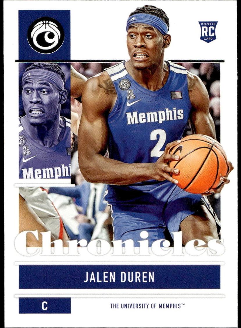 2022 Panini Chronicles Draft Picks Basketball Jalen Duren #13