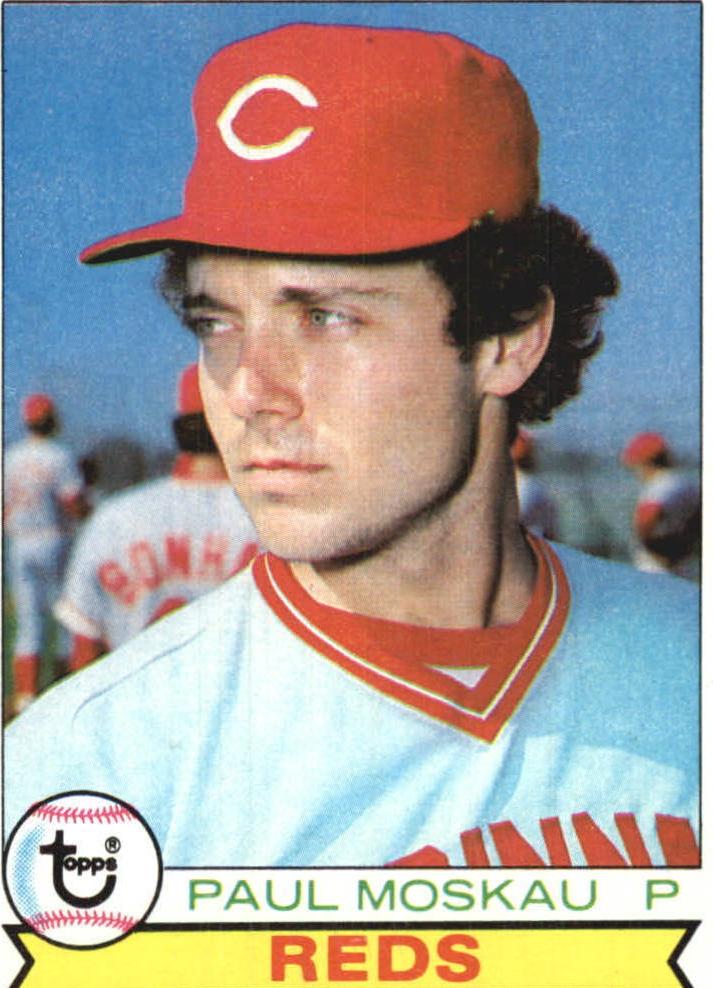 1979 Topps Baseball Paul Moskau #377 PSA 9