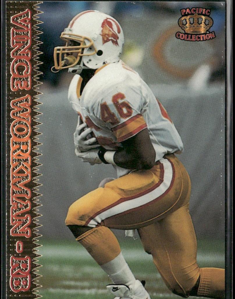 1995 Pacific Football Vince Workman #354