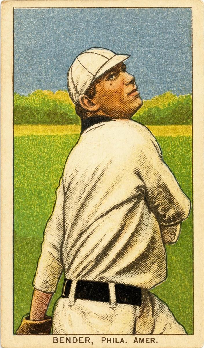 1909-11 T206 Baseball No Trees Chief Bender #NNO PSA 2