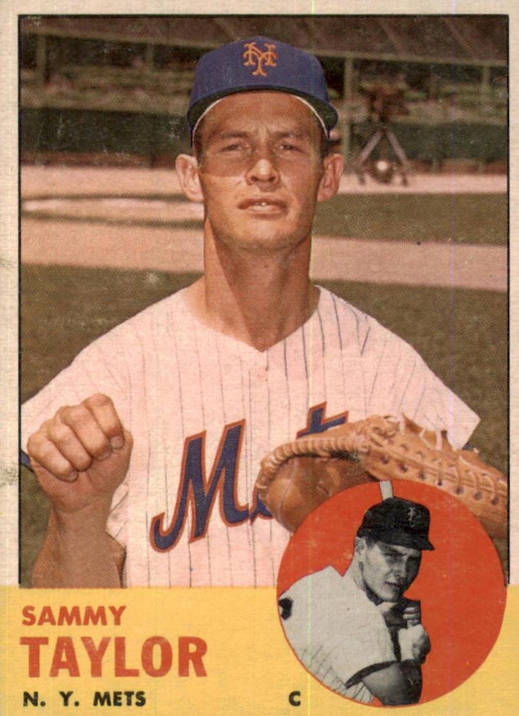 1963 Topps Baseball Sammy Taylor #273
