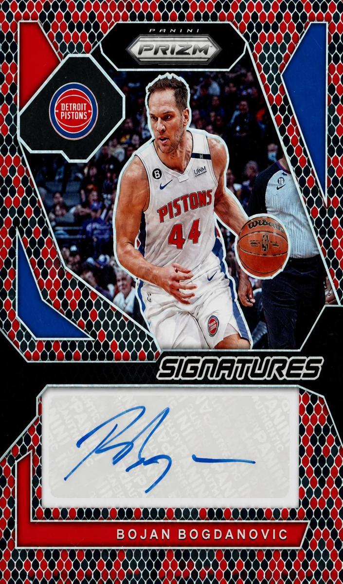 2023 Panini Prizm Basketball Snakeskin Bojan Bogdanovic #SIG-BOG