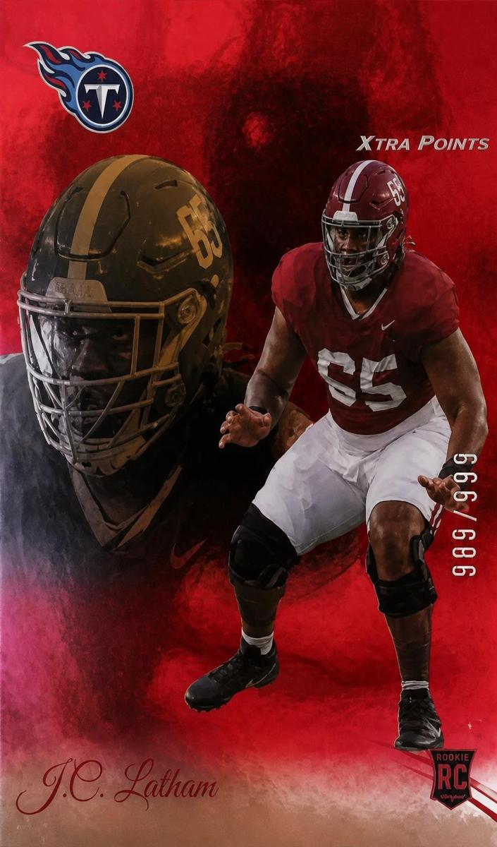 2024 Panini Prestige Football Red Xtra Points J.C. Latham #316