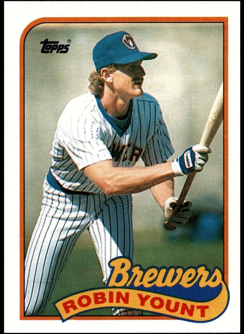 1989 Topps Baseball Robin Yount #615 PSA 10